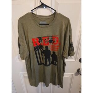 Grit Gear "Remember Everyone Deployed" Size 2XL Green